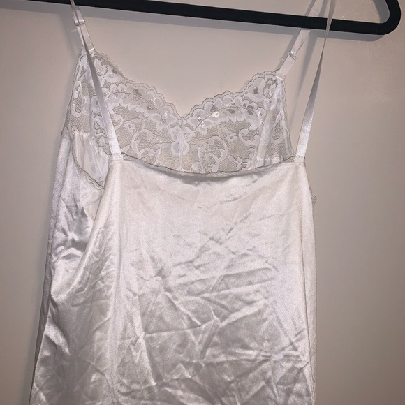 Vintage White Camisole Slip - Picture 4 of 5